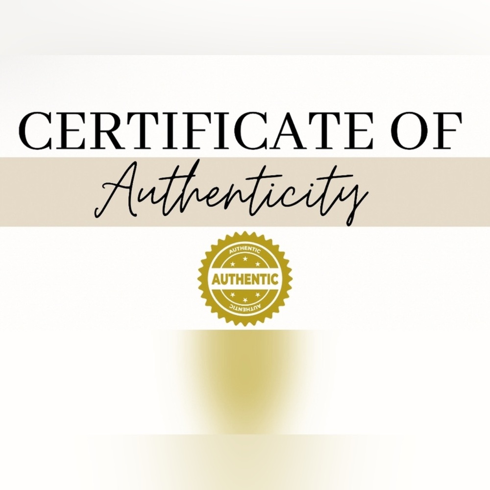 Certificate of Authenticity